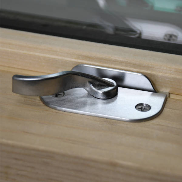 Brushed Chrome Architectural Double Hung Lock