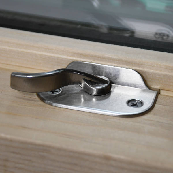 Brushed Nickel Architectural Double Hung Lock
