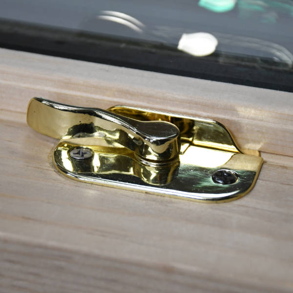 Polished Brass Architectural Double Hung Lock