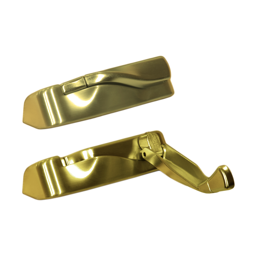 Polished Brass Casement Standard Operator Handle & Cover
