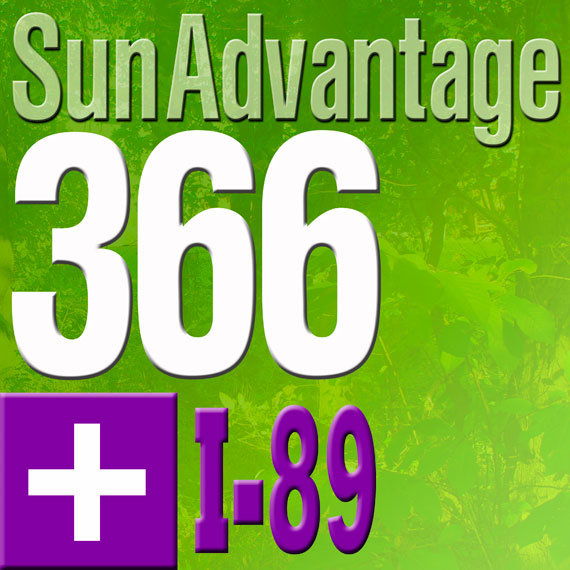Sun Advantage 36 plus I-89 logo
